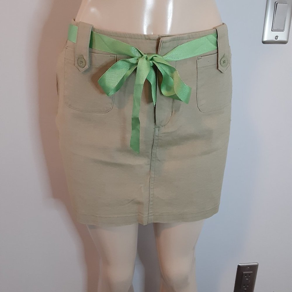 Roxy utility beige khaki skirt - Picture 10 of 11